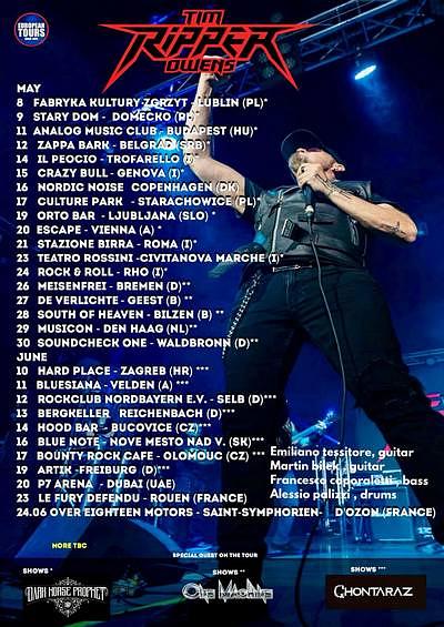 Plakat - Tim "Ripper" Owens