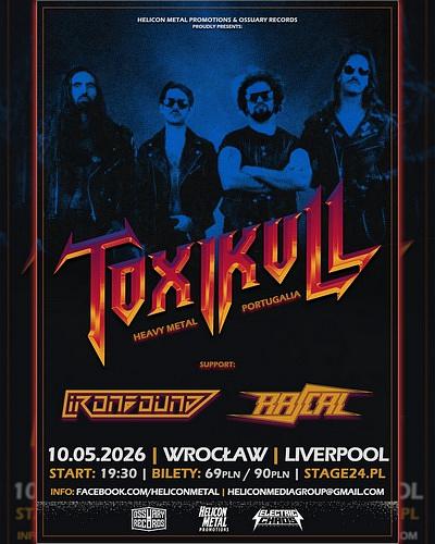 Plakat - Toxikull, Ironbound, Rascal