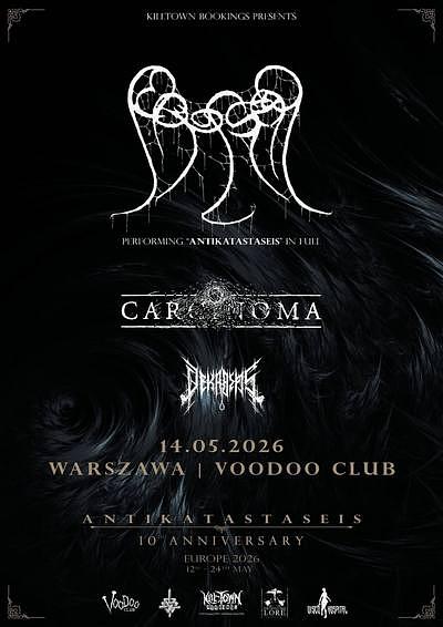 Plakat - Abyssal, Carcinoma, Dekadens