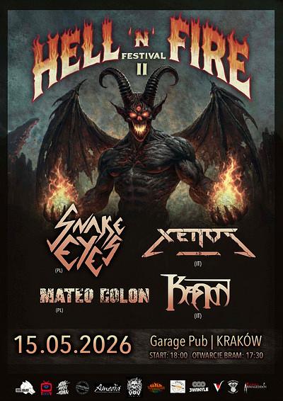 Plakat - Hell'n'Fire Festival II