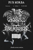 Koncert Martwica, Benzofury, Anurrn