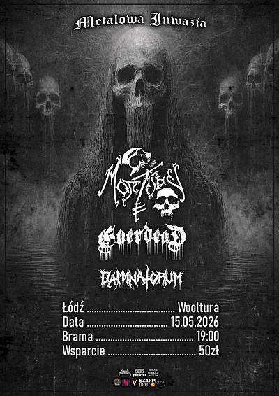 Plakat - Mortis Dei, Everdead, Dammnatorum