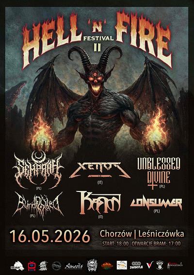 Plakat - Hell'n'Fire Festival II