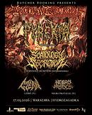 Koncert Pyrexia, Scatology Secretion, Czerń, Necro Protocol