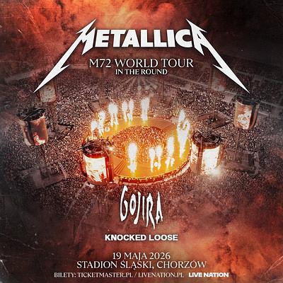 Plakat - Metallica, Gojira, Knocked Loose
