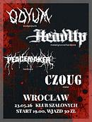 Koncert Odyum, Headup, Peacemaker, Czoug