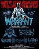 Koncert Warrant (Niemcy), Sphinx, Bestiality, Sexmag, Genocider, Lead Injector