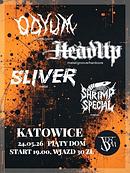 Koncert Odyum, Headup, Sliver, Shrimp Special
