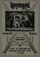 Koncert Hexenaltar, Rosary, Bombardier, Fortification