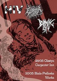Plakat - HIV, Elektrytuał, Burning Sky