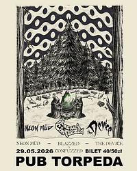 Plakat - Neon Mud, Blazzed 'n' Confuzzed Plakat - Neon Mud, Blazzed 'n' Confuzzed