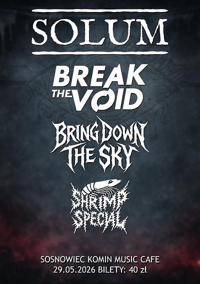 Plakat - Solum, Break the Void, Bring Down the Sky