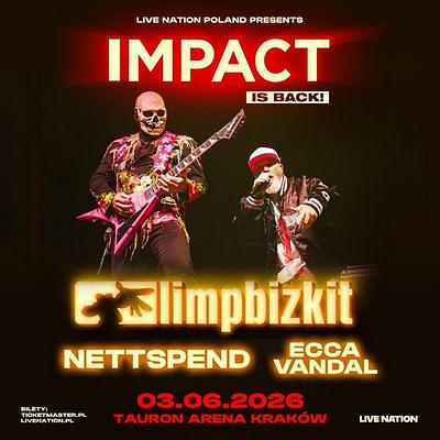 Plakat - Limp Bizkit, Nettspend, Ecca Vandal