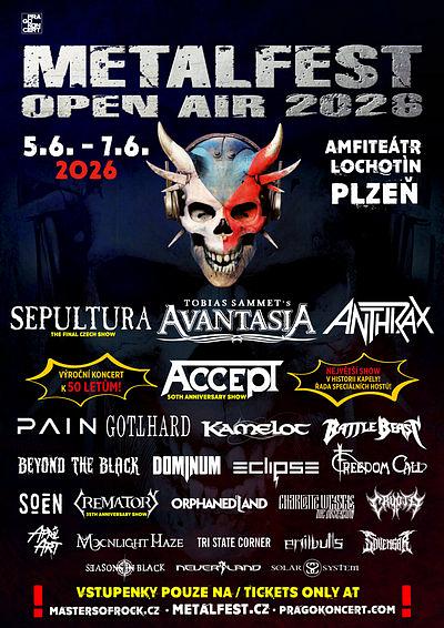 Plakat - Metalfest 2026