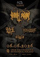 Koncert Christ Agony, Yfel 1710, Toughness, Buddah