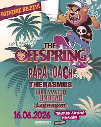 Plakat - The Offspring, Papa Roach, The Rasmus Plakat - The Offspring, Papa Roach, The Rasmus
