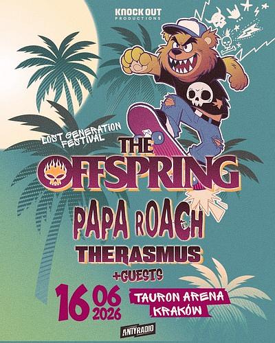 Plakat - The Offspring, Papa Roach, The Rasmus