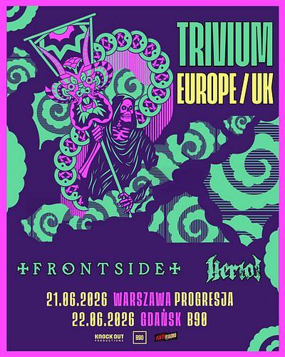 Plakat - Trivium, Frontside, Heriot