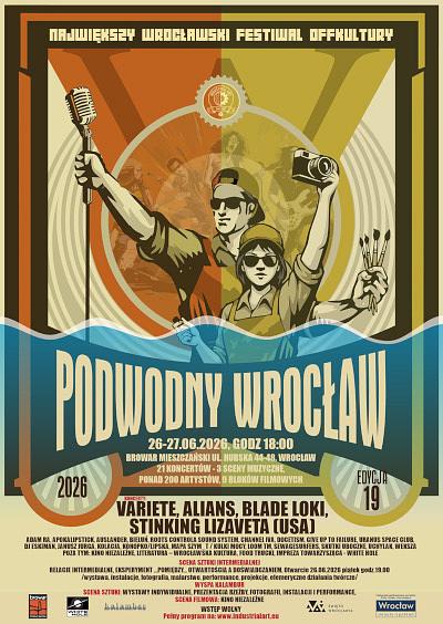 Plakat - Podwodny Wrocław 2026