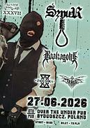 Koncert Sznur, Baalzagoth, Eteritus, Zadushka