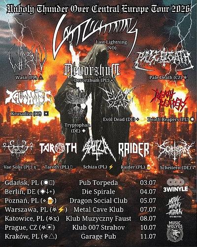 Plakat - Last Lightning, Death Reapers, Taroth