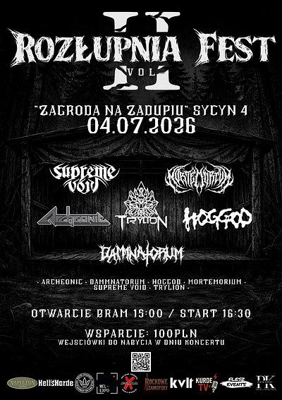 Plakat - Rozłupnia Fest II