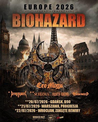 Plakat - Biohazard, Cro-Mags, Sworn Enemy
