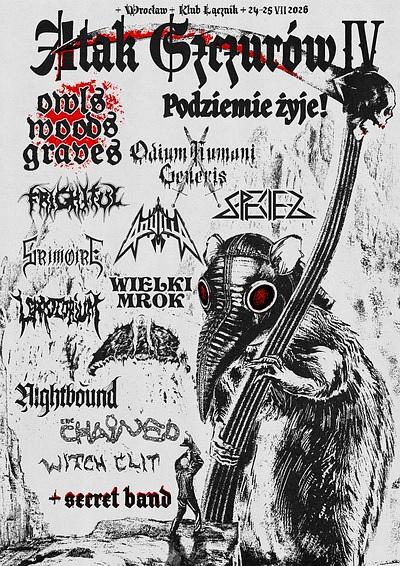 Plakat - Atak Szczurów IV