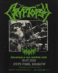 Plakat - Cryptopsy, Vulvodynia Plakat - Cryptopsy, Vulvodynia