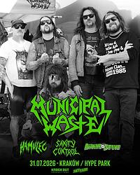 Plakat - Municipal Waste, Hamulec, Sanity Control Plakat - Municipal Waste, Hamulec, Sanity Control