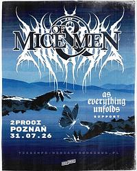 Plakat - Of Mice & Men, As Everything Unfolds