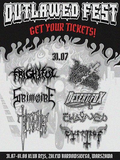 Plakat - Outlawed Fest