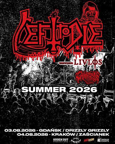 Plakat - Left to Die, Livlos