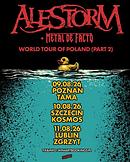 Koncert Alestorm, Metal de Facto