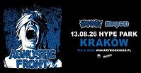 Plakat - Agnostic Front, Slavenkust, Minor God Plakat - Agnostic Front, Slavenkust, Minor God