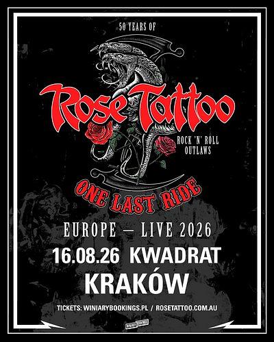 Plakat - Rose Tattoo