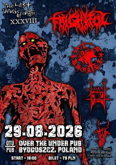 Plakat - Frightful, Dammnatorum, Xificurk