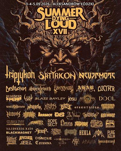 Plakat - Summer Dying Loud 2026