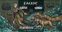 Plakat - Faust, Sacrofuck, Chainsword, Xificurk Plakat - Faust, Sacrofuck, Chainsword, Xificurk