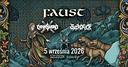 Koncert Faust, Sacrofuck, Chainsword, Xificurk