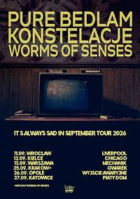 Plakat - Pure Bedlam, Konstelacje, Worms of Senses