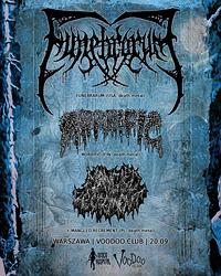 Plakat - Funebrarum, Morbific, Burning Sky Plakat - Funebrarum, Morbific, Burning Sky