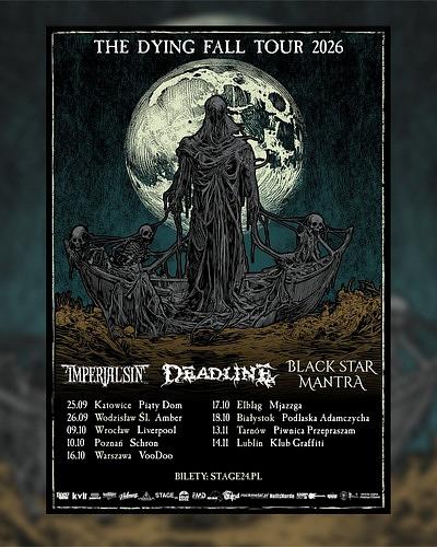 Plakat - Deadline, Imperial Sin, Black Star Mantra