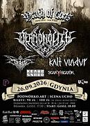 Koncert Deamonolith, Eteritus, Kalt Vindur, Devilsnack, Scaryficator