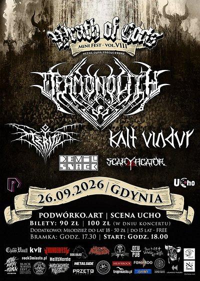 Plakat - Deamonolith, Eteritus, Kalt Vindur