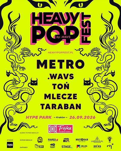 Plakat - Heavy Pop Fest