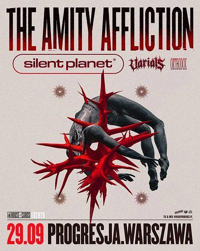 Plakat - The Amity Affliction, Silent Planet