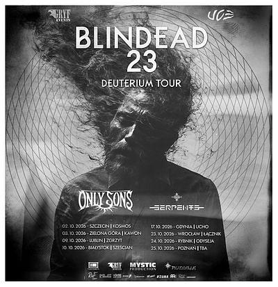 Plakat - Blindead 23, Only Sons, Serpents