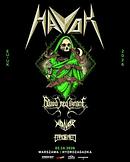 Koncert Havok, Blood Red Throne, Xonor, Eradikated