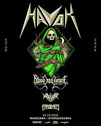 Plakat - Havok, Blood Red Throne, Xonor